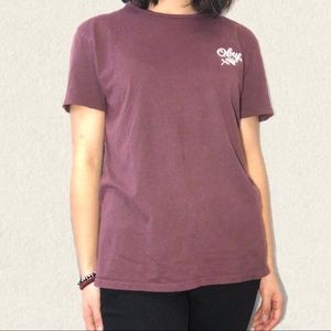 Obey Burgundy Rose XS Shirt